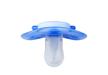 This is Baby dummy isolated over white
