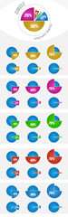 Circle infographic diagram
