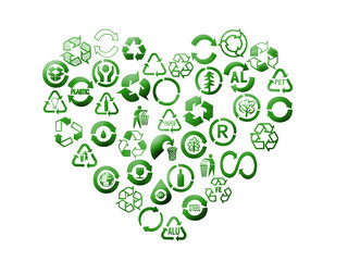 Recycle heart