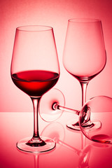 Wein trinken