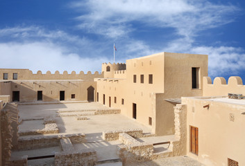 Looking towards western area of the Riffa Fort, Bahrain