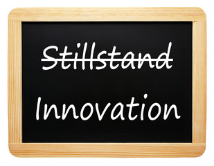 Obraz premium Innovation statt Stillstand