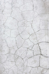 cracked concrete background wall.