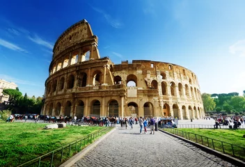 Fotobehang Colosseum in Rome, Italy © Iakov Kalinin