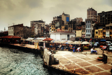 Istanbul / Turkey - Golden Horn Landmark