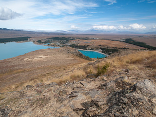 Obraz premium Vue sur le lac Tekapo