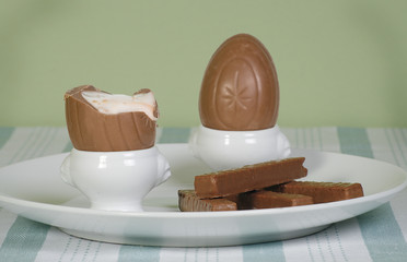 chocolate eggs