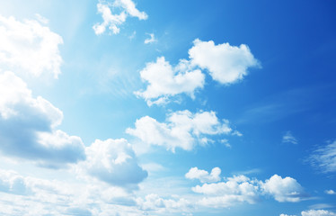 perfect blue sky