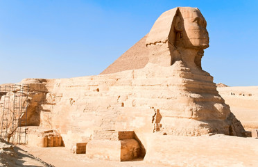 the Great Sphinx of Giza, Egypt