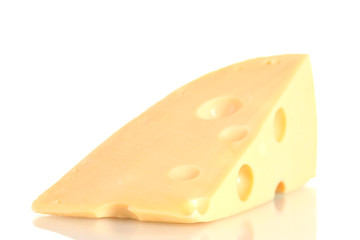Сheese isolated on white