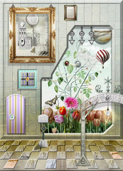 GARDEN  IN THE ROOM.