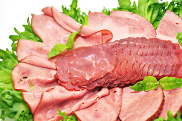 hum and salad lettuce