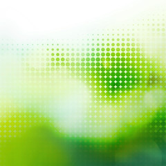 greenery abstract spring light