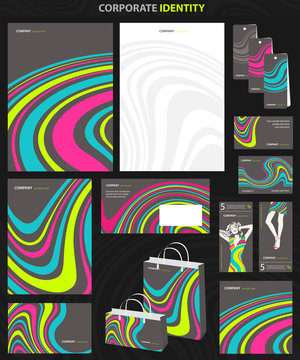 Business style templates. Vector.