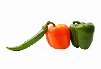 Three peppers