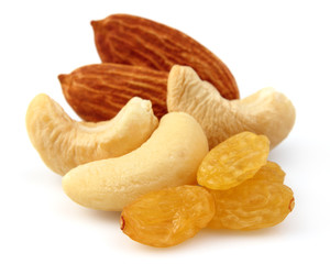 Mix from fruit and nuts