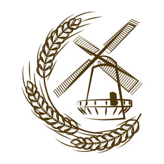 vector mill © Oksana