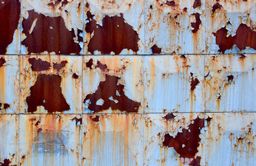 Background of rusty metal