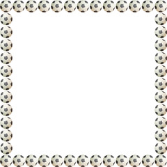 Plasticine Football background and texture , object