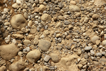 a background image of pebble stones on ground