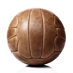 Foto auf Acrylglas Ballsport Fußball aus Leder