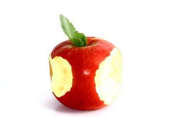 sharing an apple
