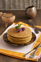 pancakes with pumpkin