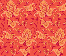 Seamless ornate background