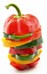 Pimientos de colores