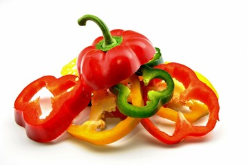 Pimientos de colores