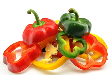Pimientos de colores