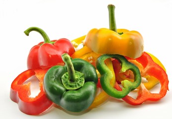 Pimientos de colores