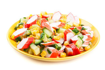 salad isolated