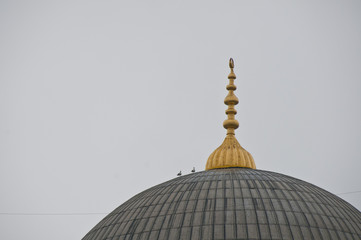 Fototapeta na wymiar Blue Mosque - Istanbul / Turkey