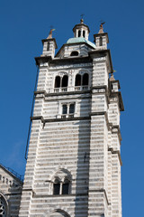 Genoa - Bell tower of Cathedral of San Lorenzo