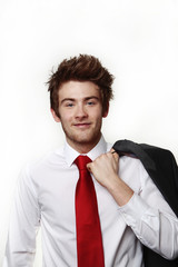 casual looking businessman