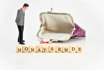 Monatsende geld knapp