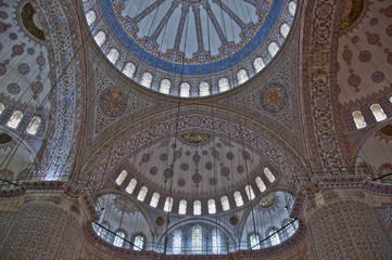 Naklejka premium Blue Mosque - Istanbul / Turkey