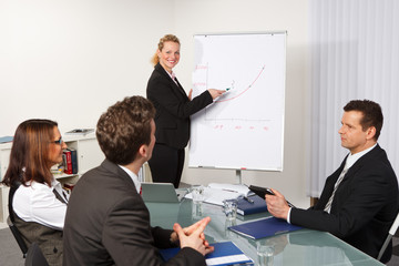 mitarbeiter werden geschult