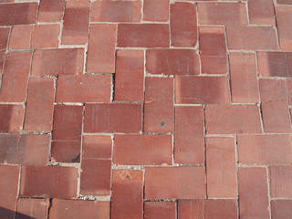 Obraz premium Tile pattern on pavement