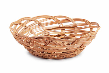 Wicker basket of bread or fruit