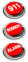 Robbery, alarm and 911 button