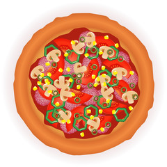 tasty pizza