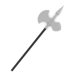 3d render of axe (weapon)