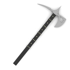 3d render of axe (weapon)