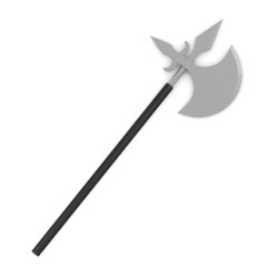 3d render of axe (weapon)