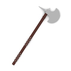 3d render of axe (weapon)