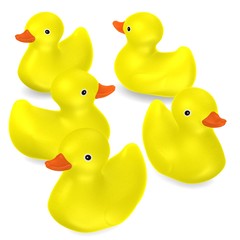 3d render of bath toy