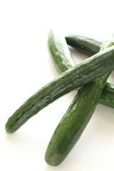 Freshness summer cucumber from japan