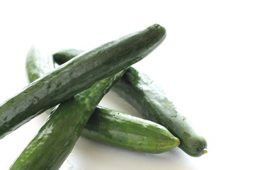 Freshess summer cucumber from Japan